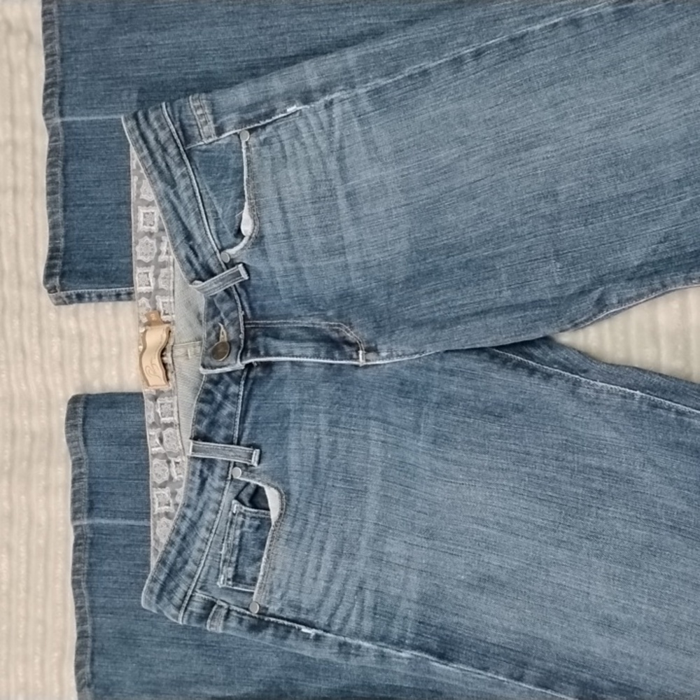 PAIGE Dark Blue Flare Jeans - Picture 14 of 14